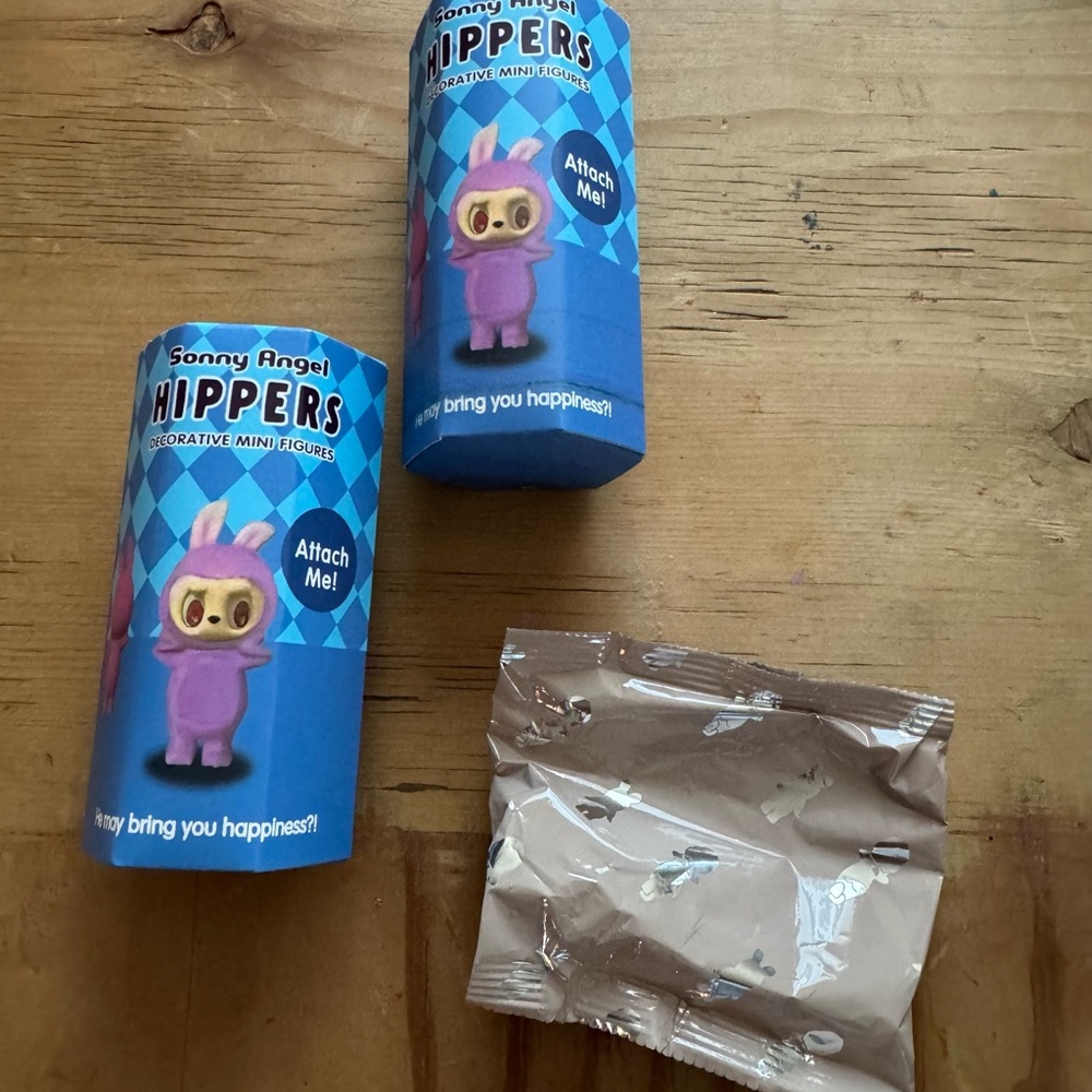 Sonny Angel Hippers Decorative Mini Figures - Blue & Purple Packaging